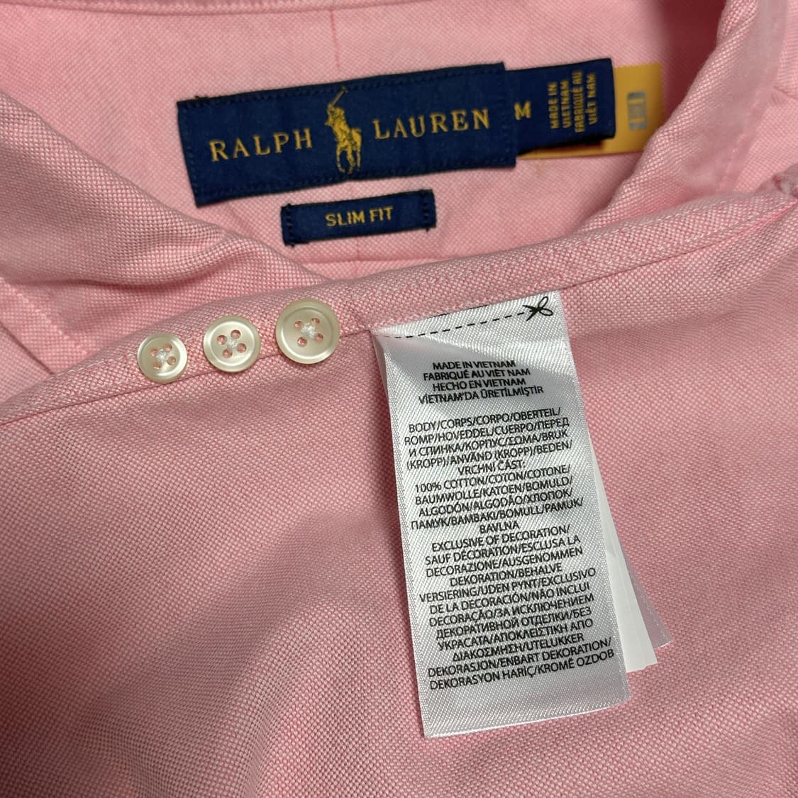 폴로 랄프 로렌 슬림핏 옥스포드 셔츠 상품이미지6