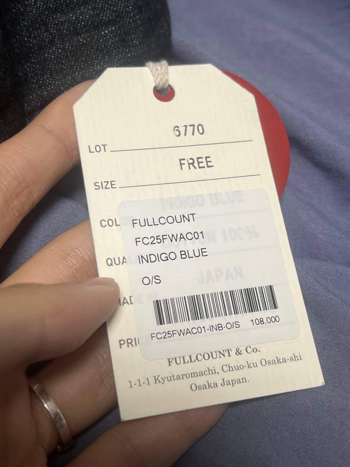 풀카운트 볼캡 상품이미지2