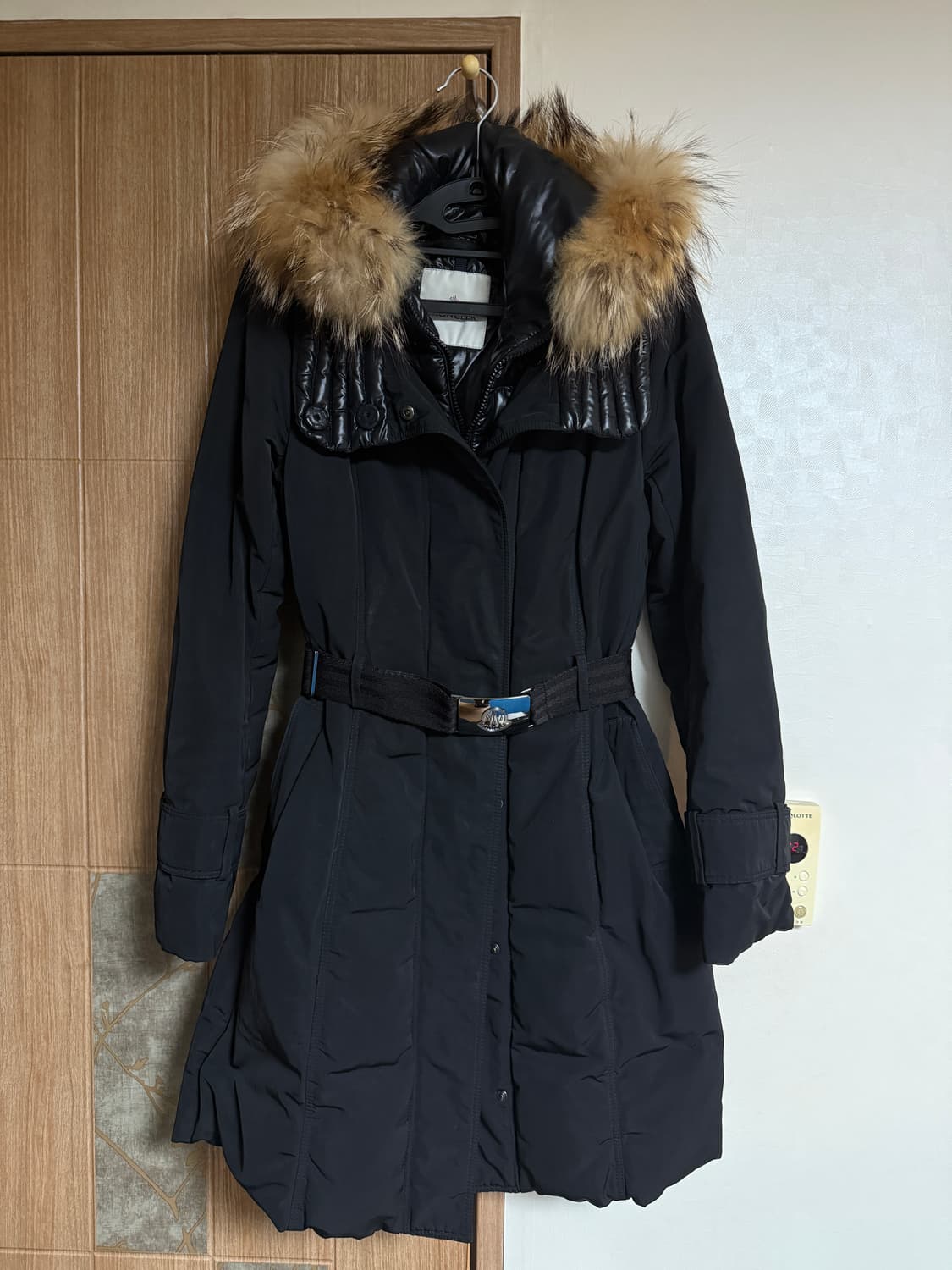 (정품)몽클레어 퍼 롱패딩 0사이즈 상품이미지1