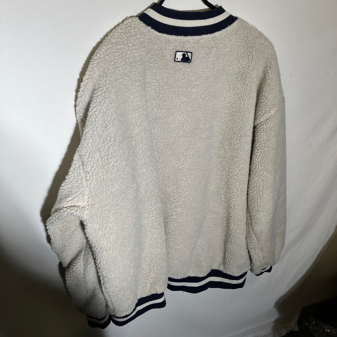 2XL)MLB 뉴욕양키스 후리스 바시티 자켓 상품이미지6