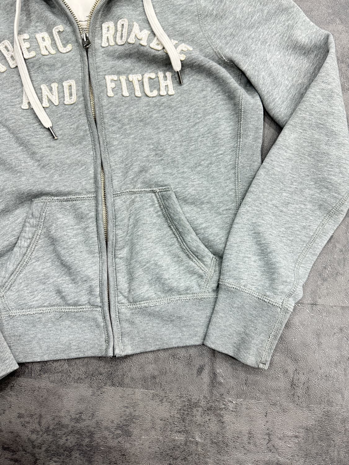 아베크롬비 그레이 후드집업 상품이미지2