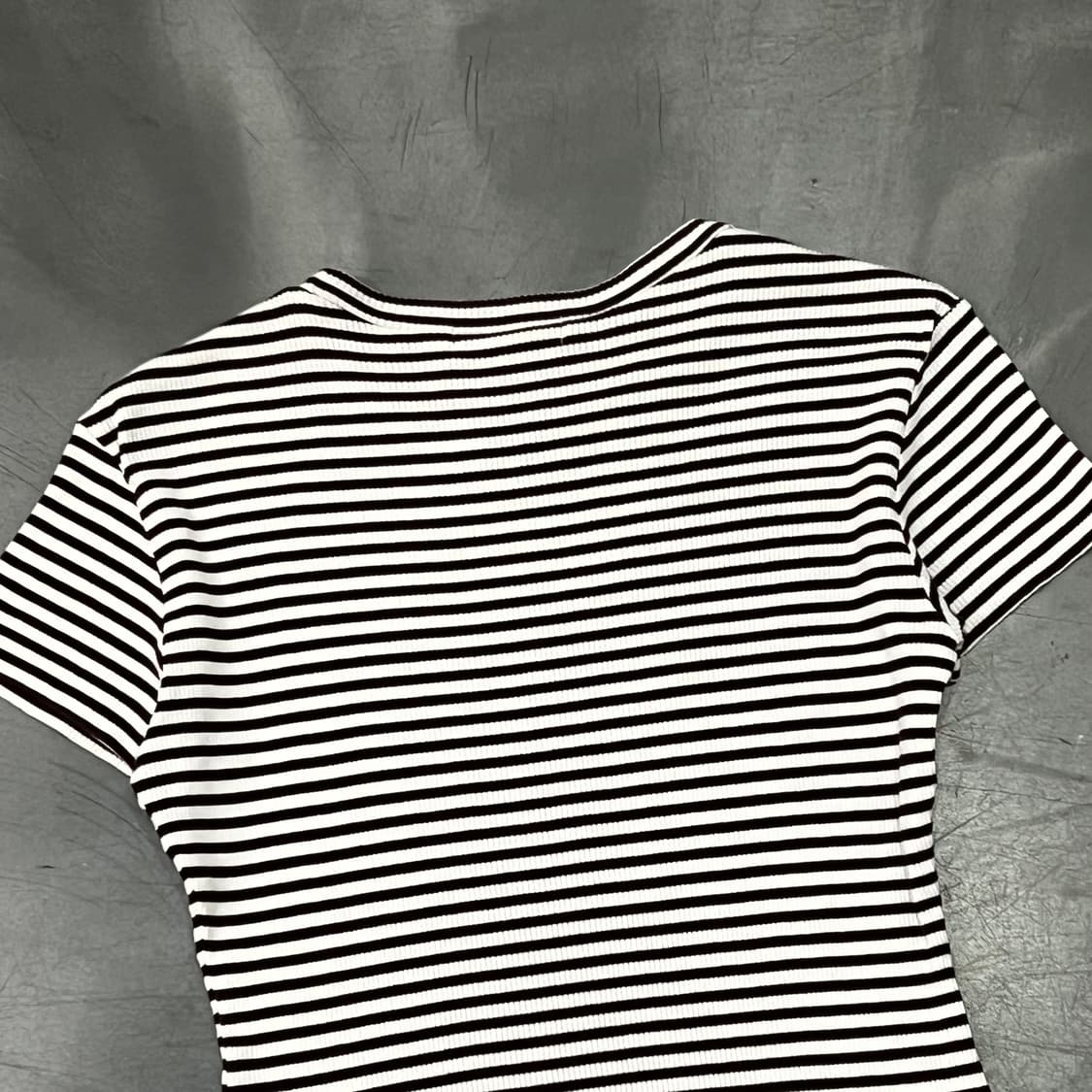  버버리 블루라벨 스트라이프 하프 니트 y16211 상품이미지5