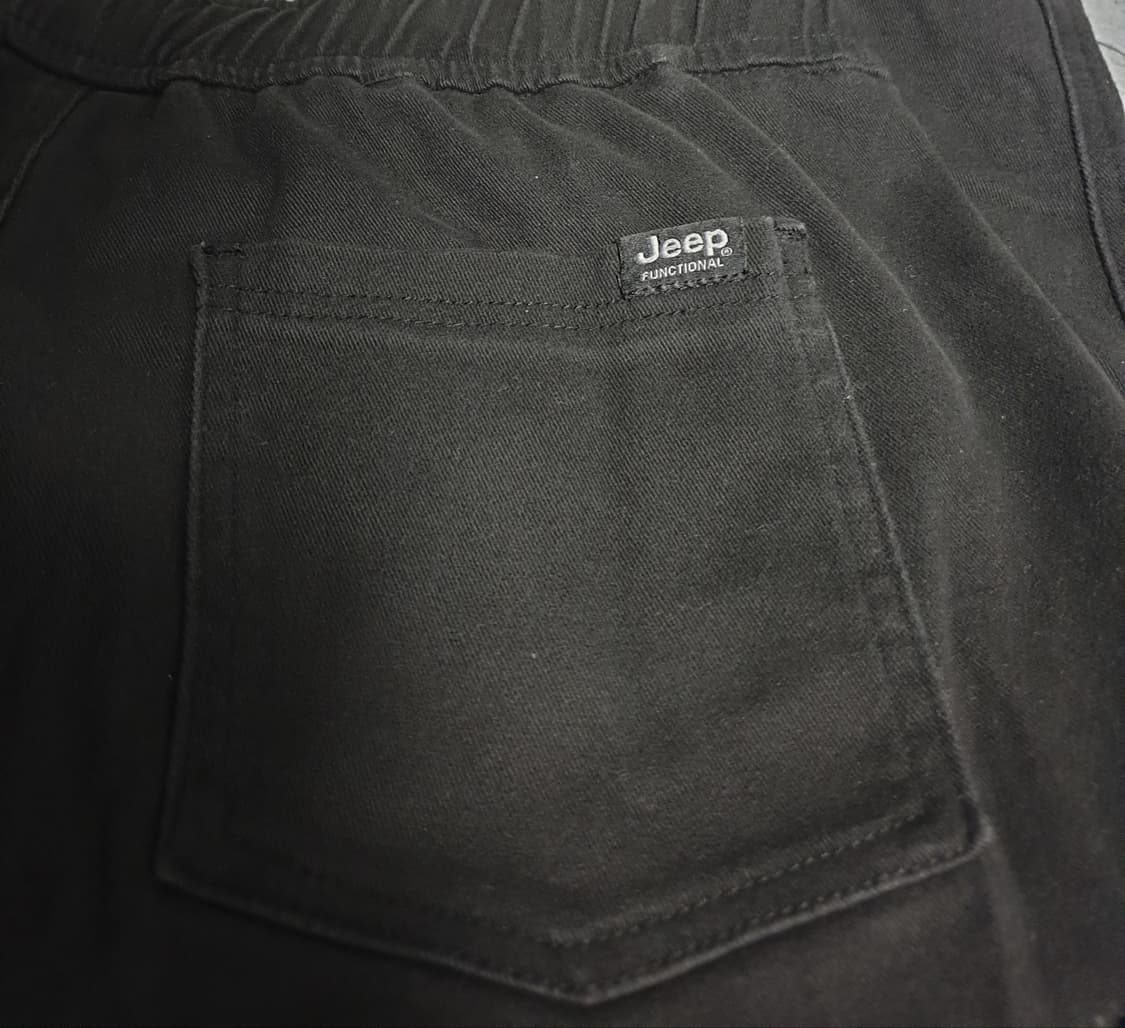JEEP 스판 카고팬츠 블랙 (34) 상품이미지4