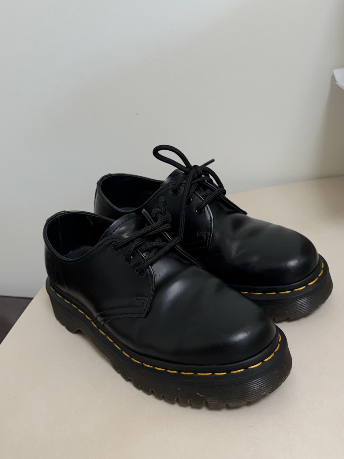 닥터마틴 1461 Quad 블랙 정품 240 상품이미지4