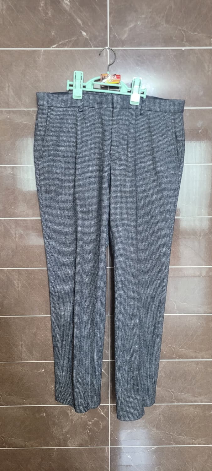 남성34인치)다니엘크레뮤 도톰한 바지 그레이(기모) 상품이미지1