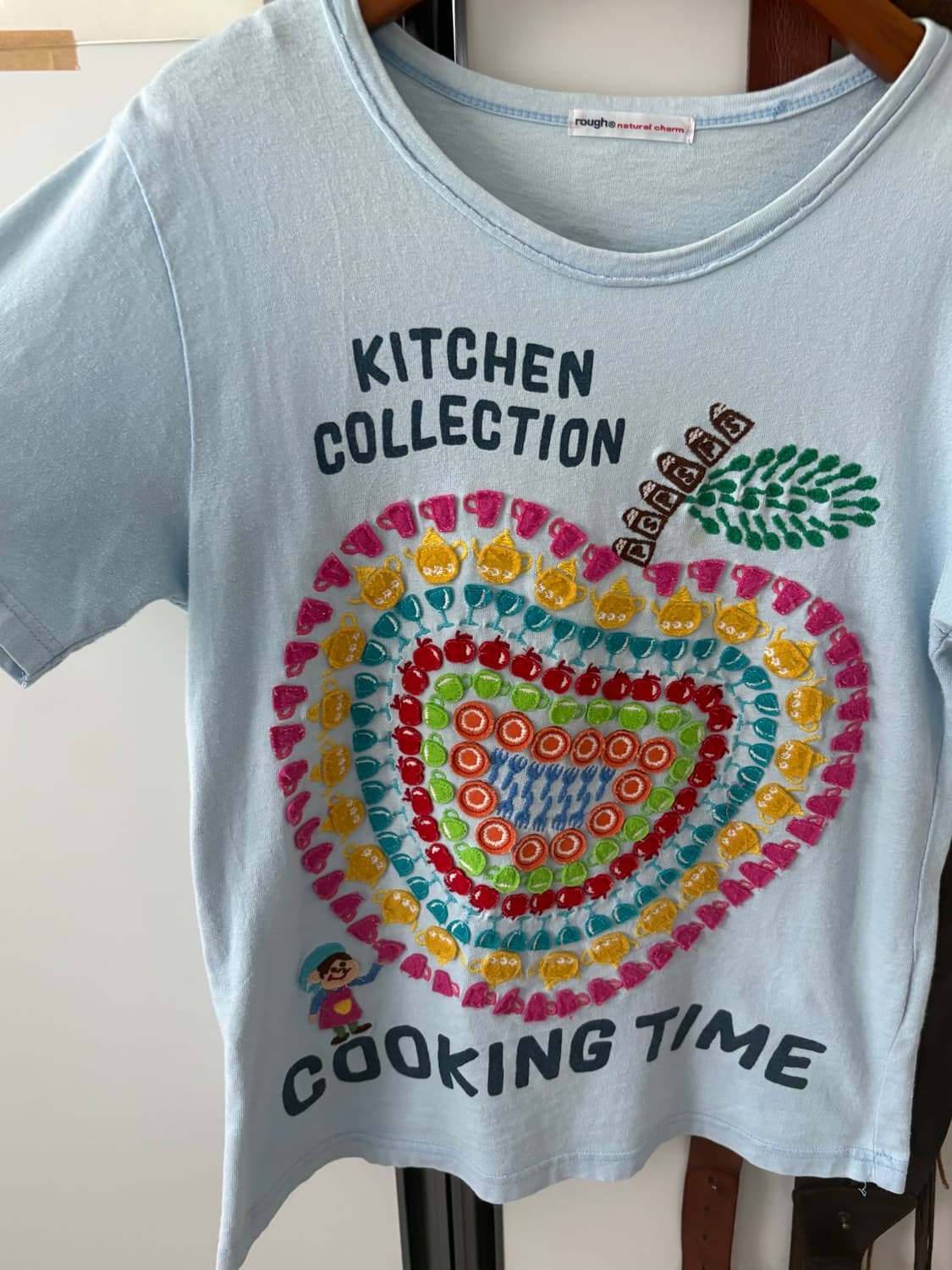 Rough Embroidered T 상품이미지2