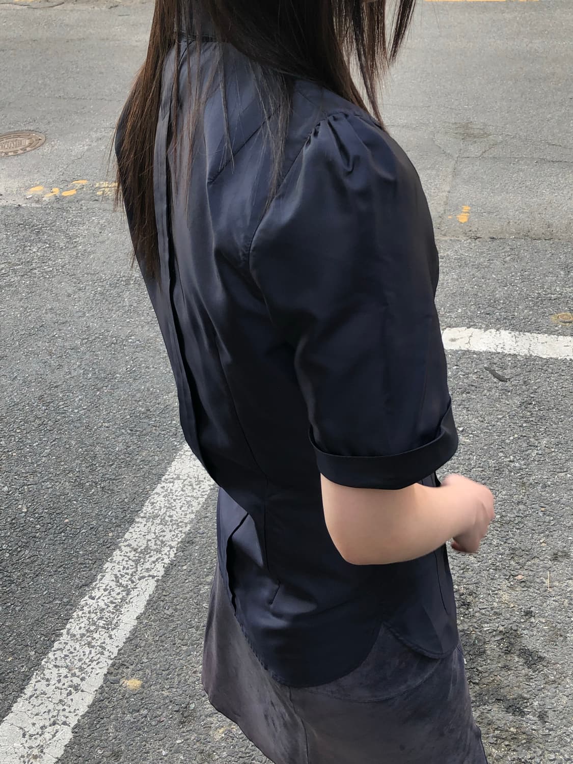 발렌시아가 08ss 게스키에르 코팅 하프 셔츠  상품이미지1