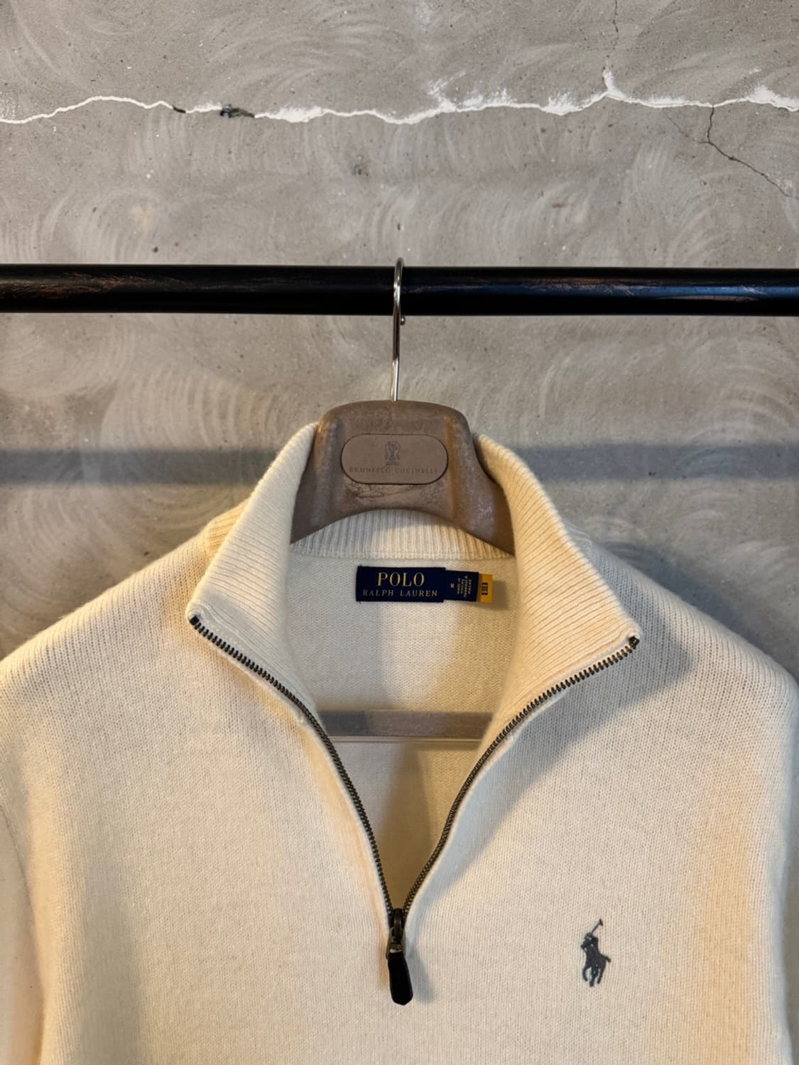 폴로 랄프로렌 짚업 니트 100 상품이미지3