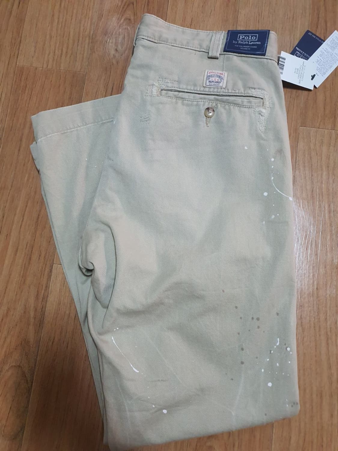 폴로 페인팅 치노팬츠 상품이미지2