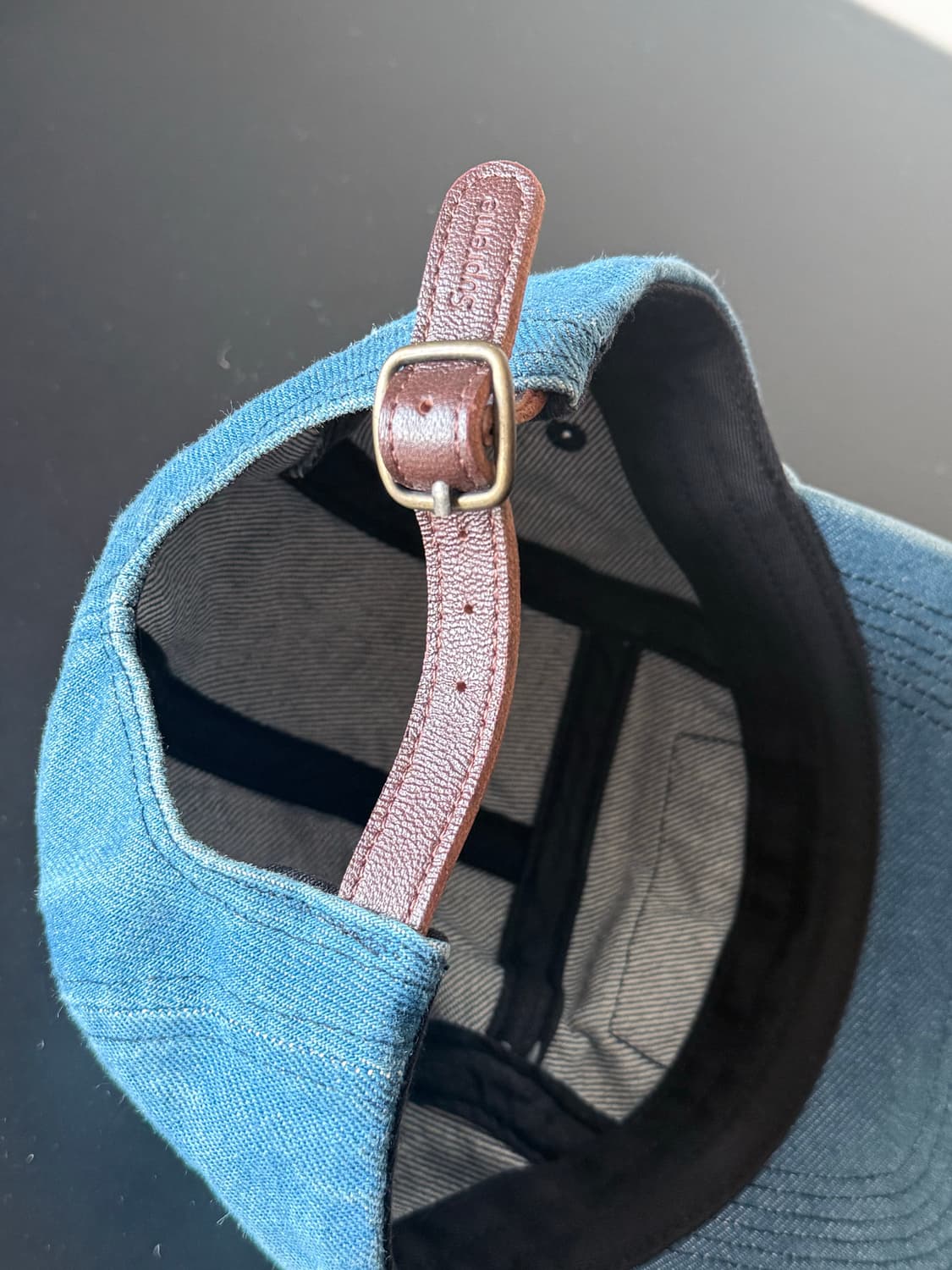 슈프림 데님 캠프캡 모자 상품이미지2