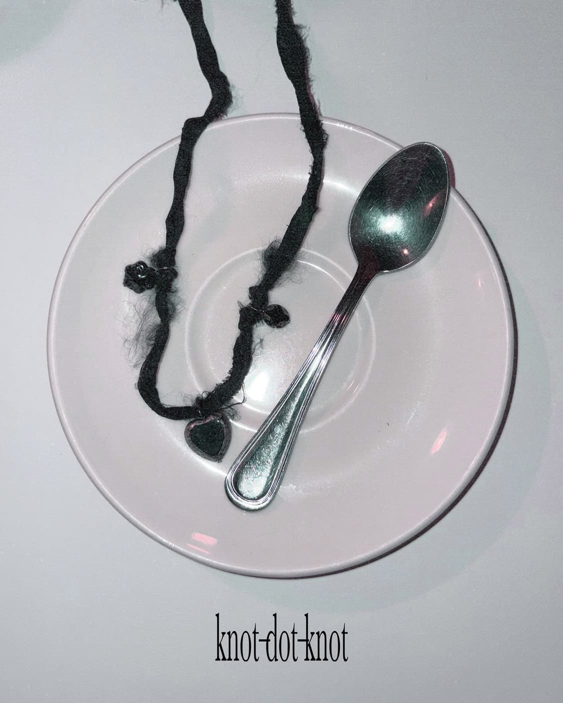 [knot•dot•knot] heart charm necklace 상품이미지2
