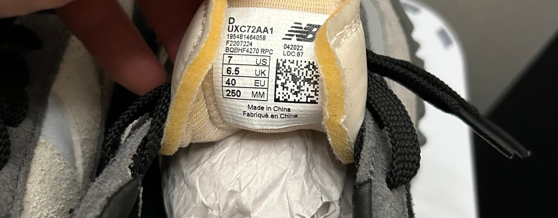 뉴발란스 XC72 캐슬락 그레이 상품이미지4