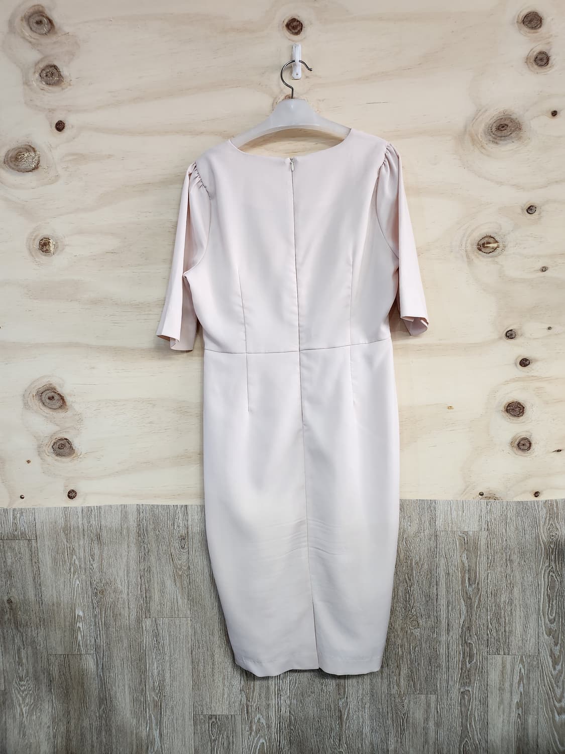 197) 스퀘어넥 반팔 원피스 상품이미지2