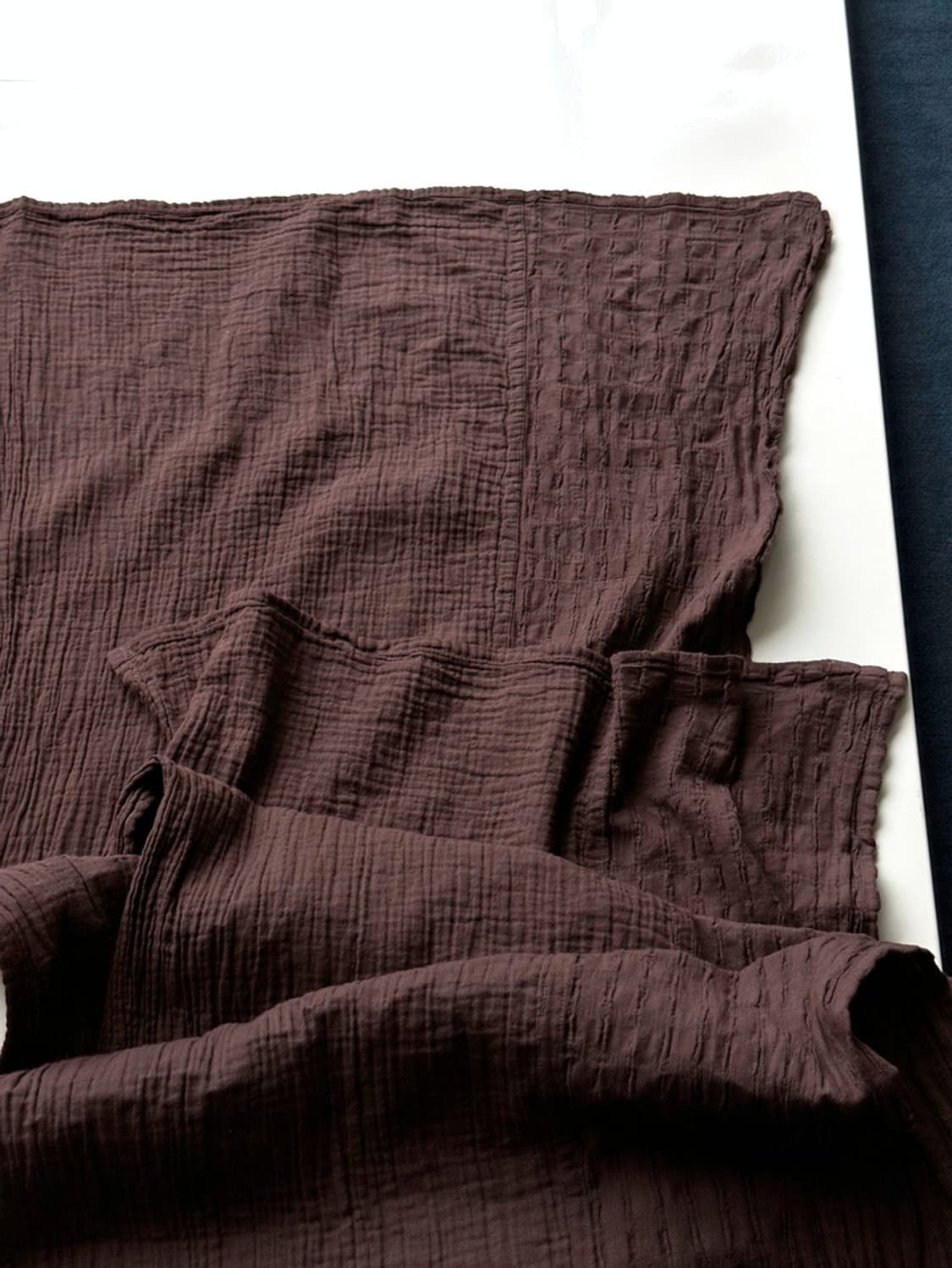 Light cotton panel woven scarf 상품이미지5