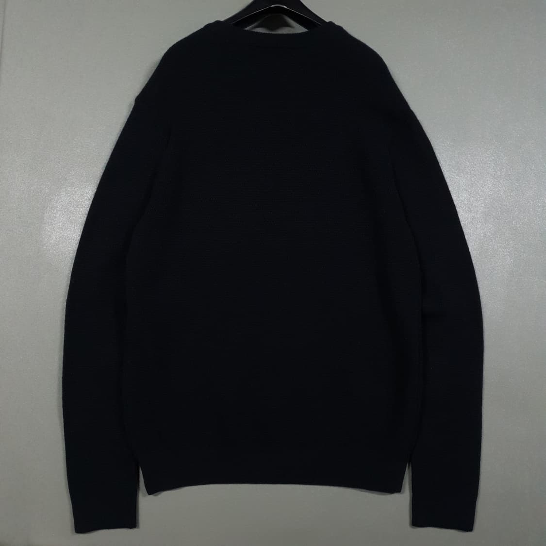 100) 라코스테 신형 크록 라운드넥 풀오버 니트 스웨터 블랙 상품이미지9