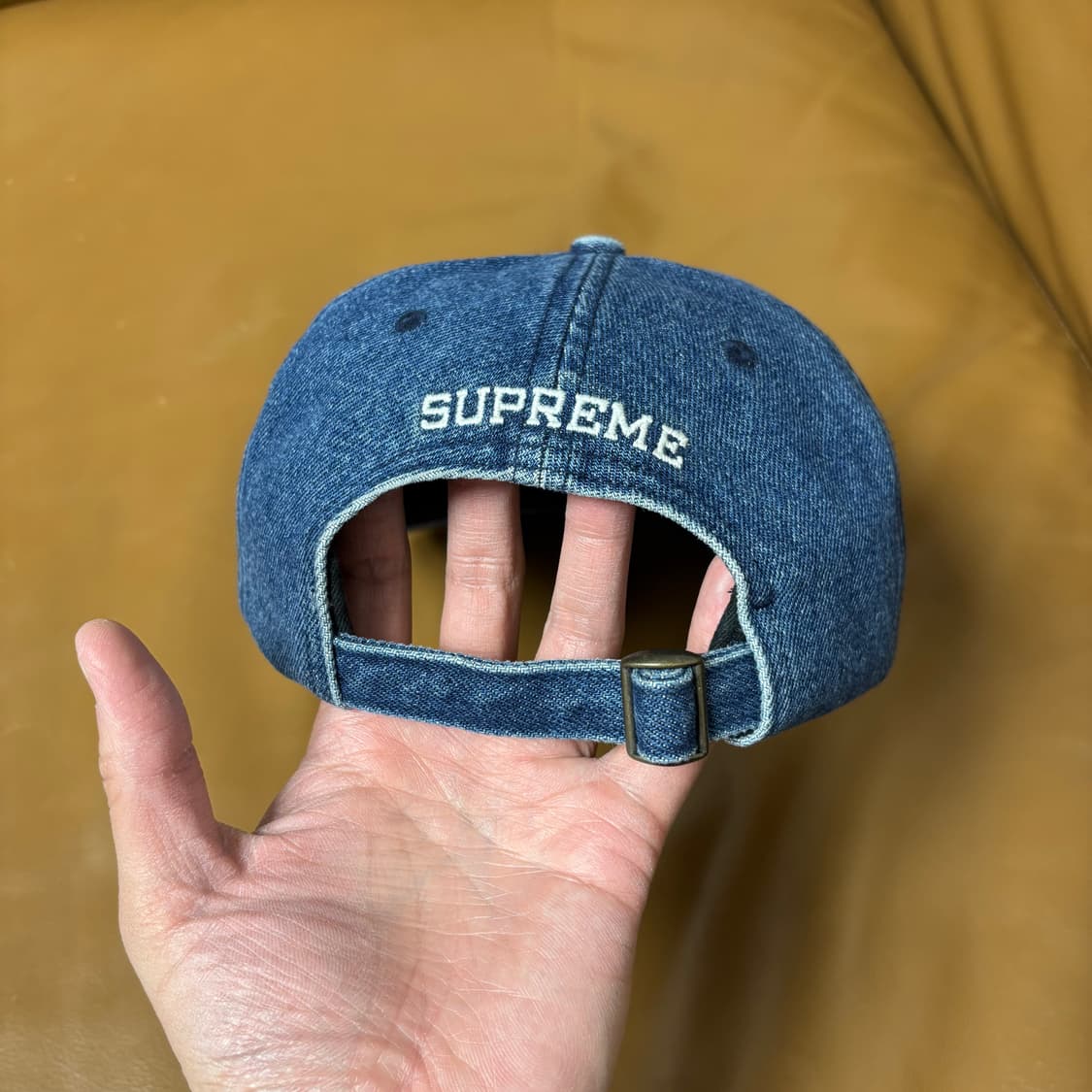 슈프림 6패널 볼캡 모자 쥬라기 데님 상품이미지7