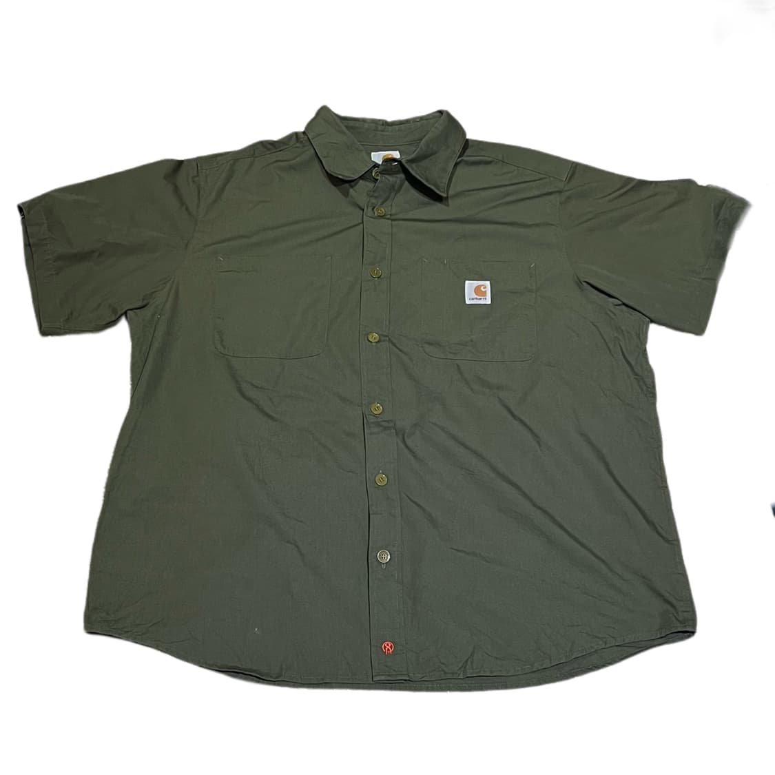 칼하트 그린 카키 셔츠 상품이미지3