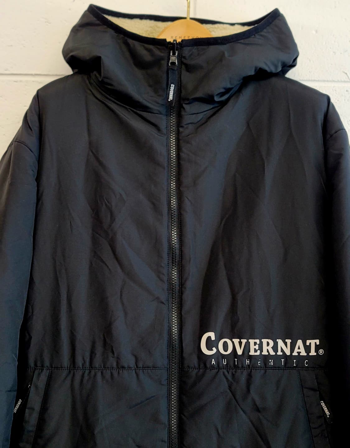 커버낫(COVERNAT) 리버시블(양면) 후드집업자켓(점퍼) 판매 상품이미지7