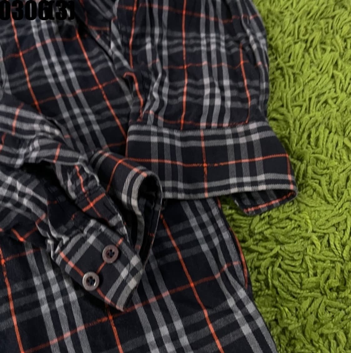 버버리 체크 긴팔 셔츠 상품이미지5