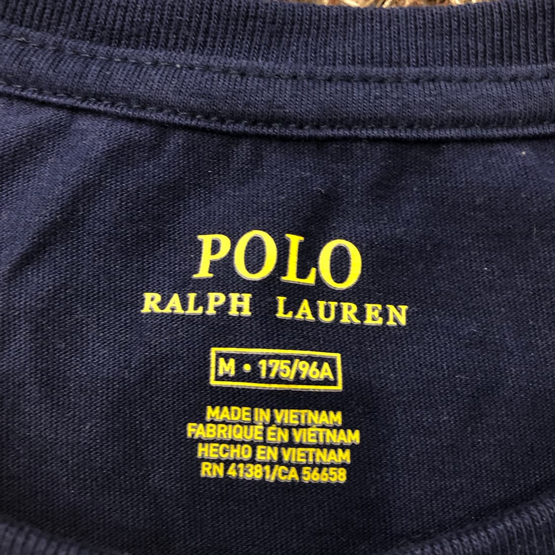 폴로 랄프로렌 네이비 포니 롱슬리브 긴팔 티셔츠 상품이미지3