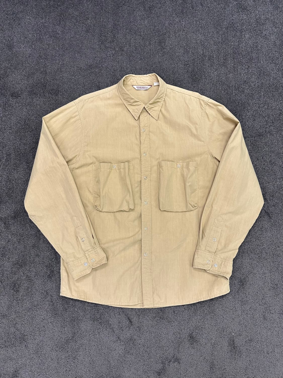 유니폼브릿지 베이지 셔츠 XL 상품이미지1