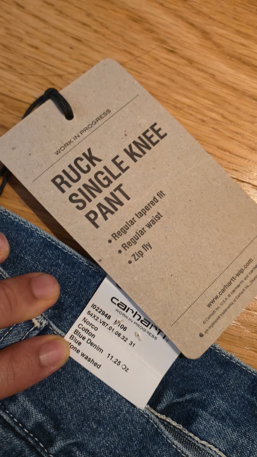 칼하트wip ruck single knee 상품이미지4