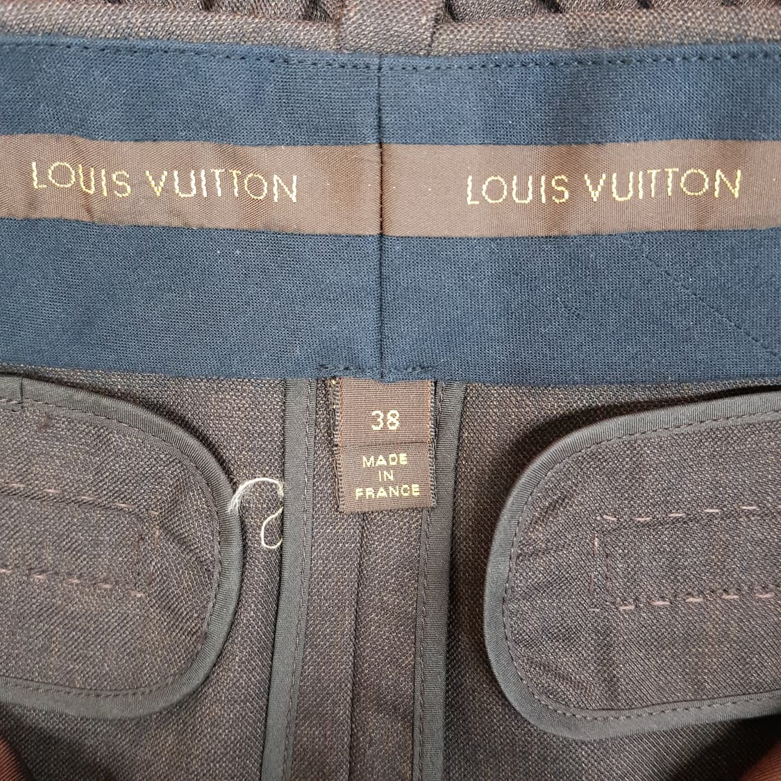 루이비통  울 블렌드 프릴 스커트 38사이즈 상품이미지4