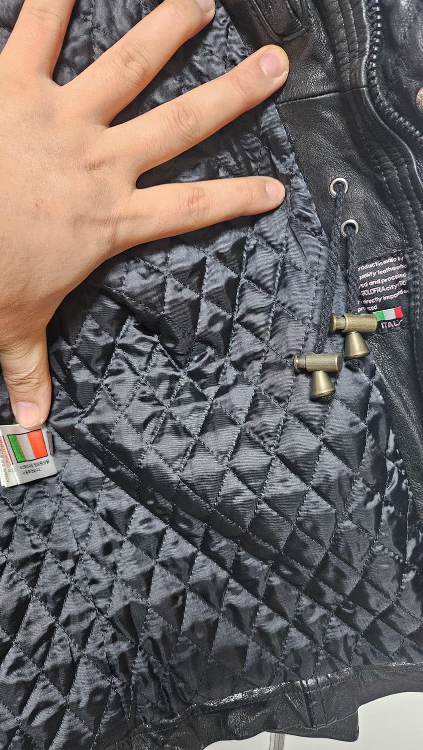 이탈리아 솔로프라 가죽 M65 필드 자켓 상품이미지5