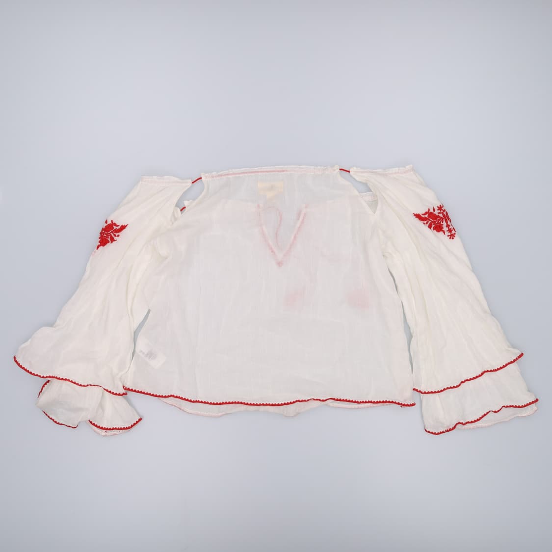 M 데님앤서플라이 린넨 자수 티셔츠 N7479 상품이미지2