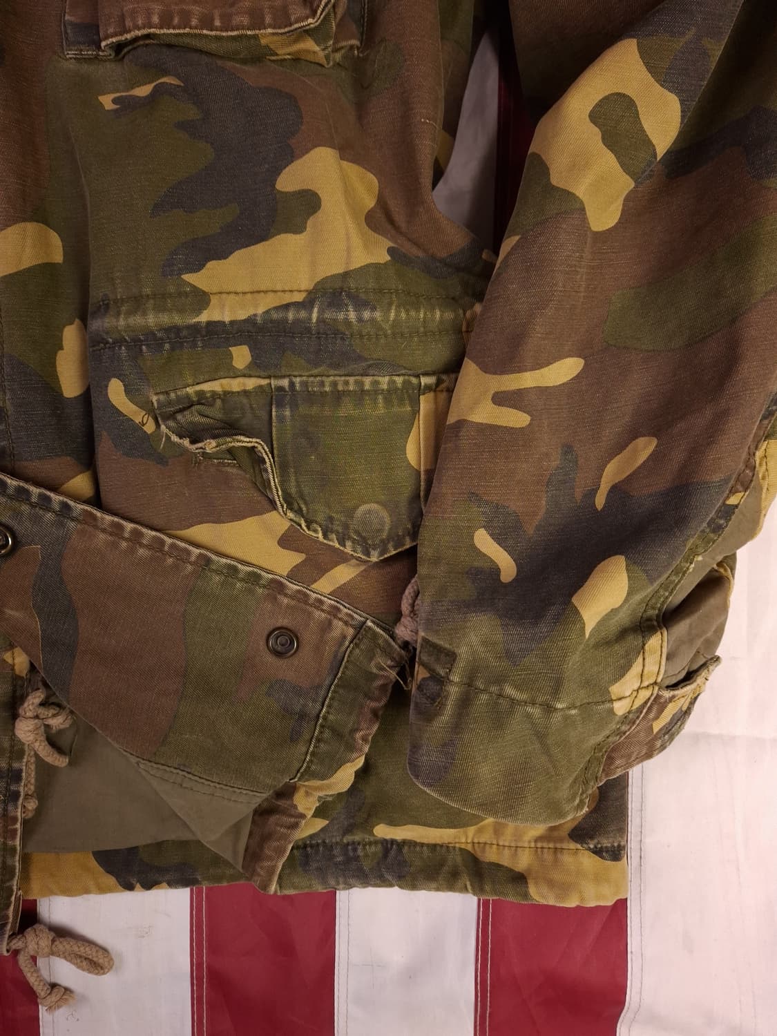 오리지날 아베크롬비 카모 M-65 필드야상 라이너 셋트 상품이미지9