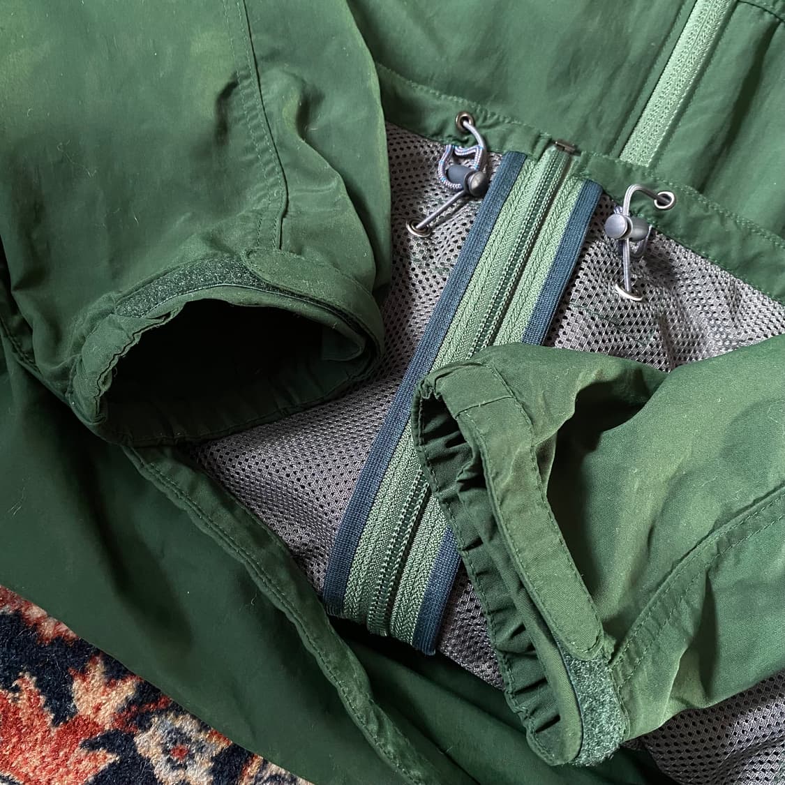 🌊Mont-Bell deep green O.D parka 상품이미지5