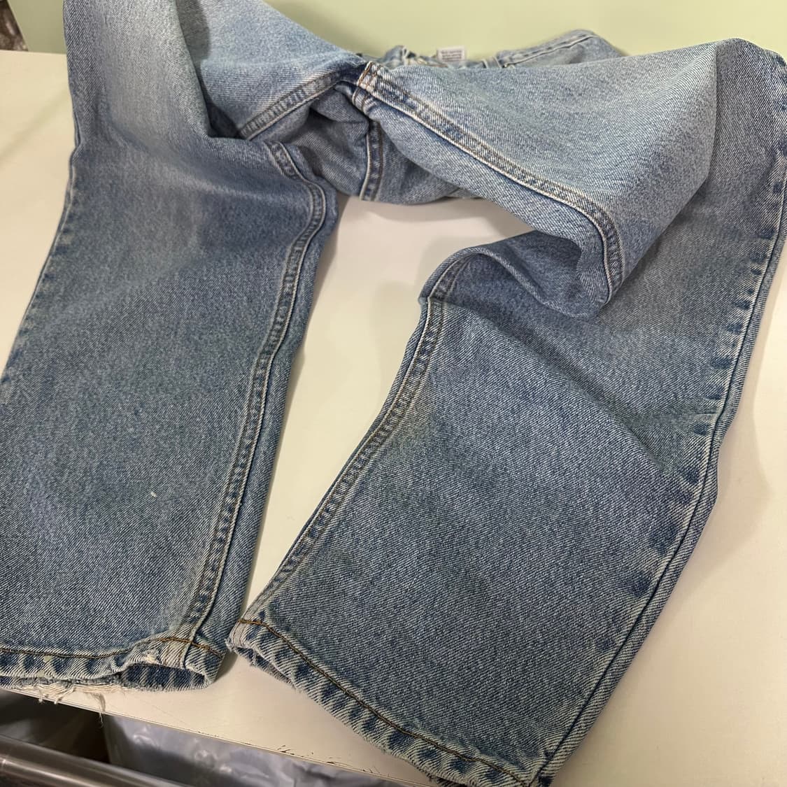 31 M 켈빈클라인 CK 레귤러핏 헤비데님 데님팬츠 상품이미지4