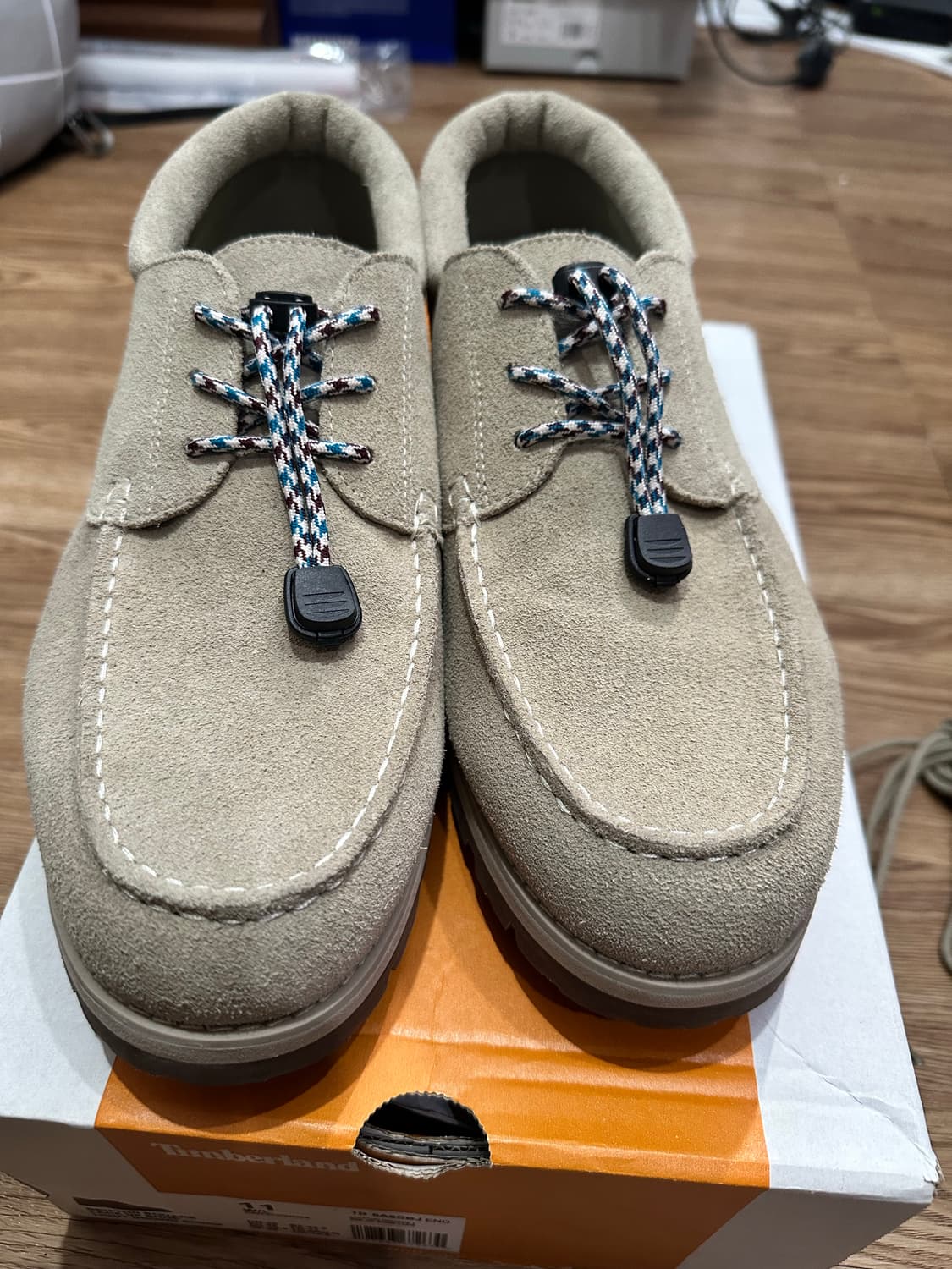 팀버랜드 보트화 스웨이드 290사이즈 2회착 상품이미지2