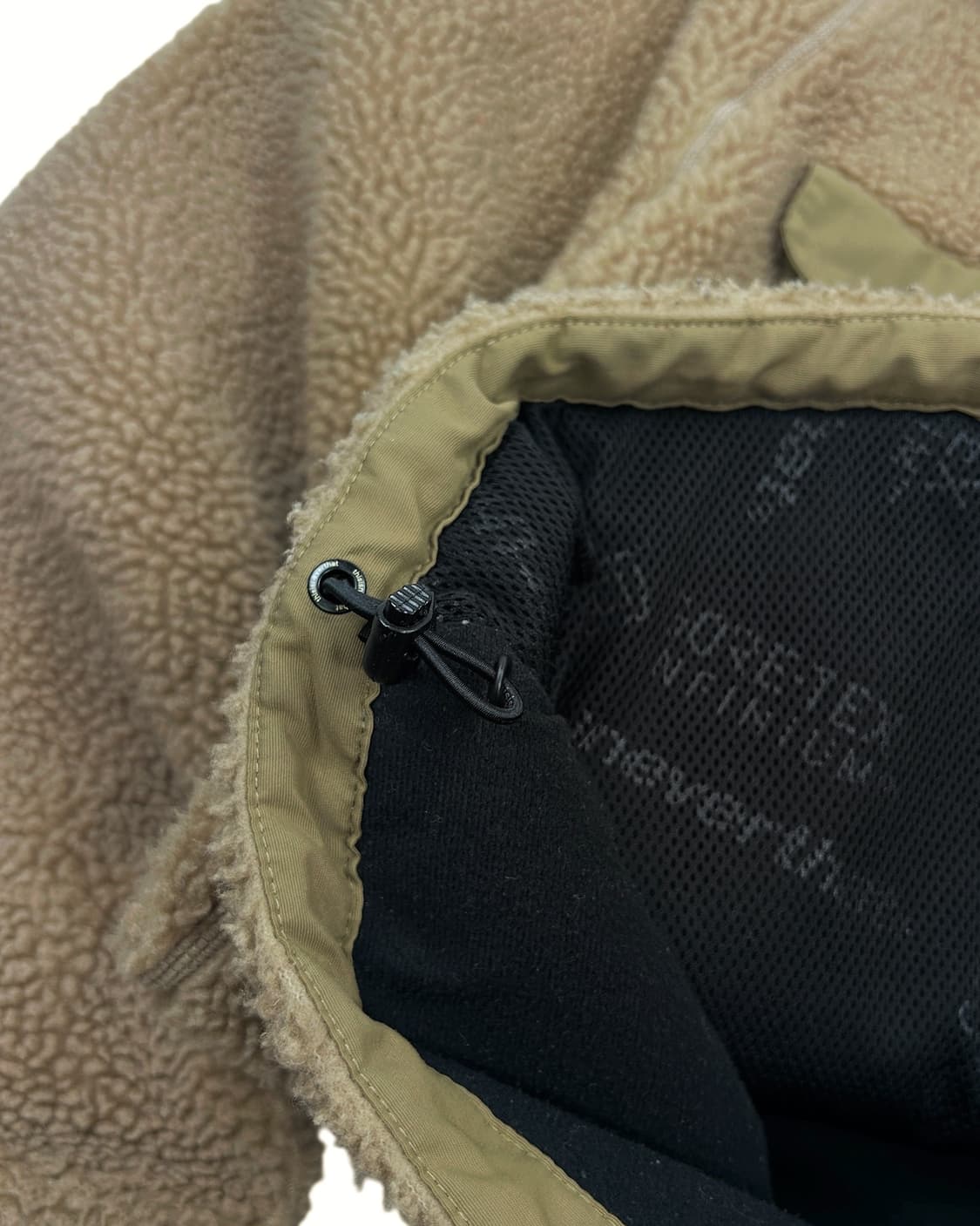 디스이즈네버댓 고어택스 쉐르파 후리스 자켓 탄 베이지 상품이미지4