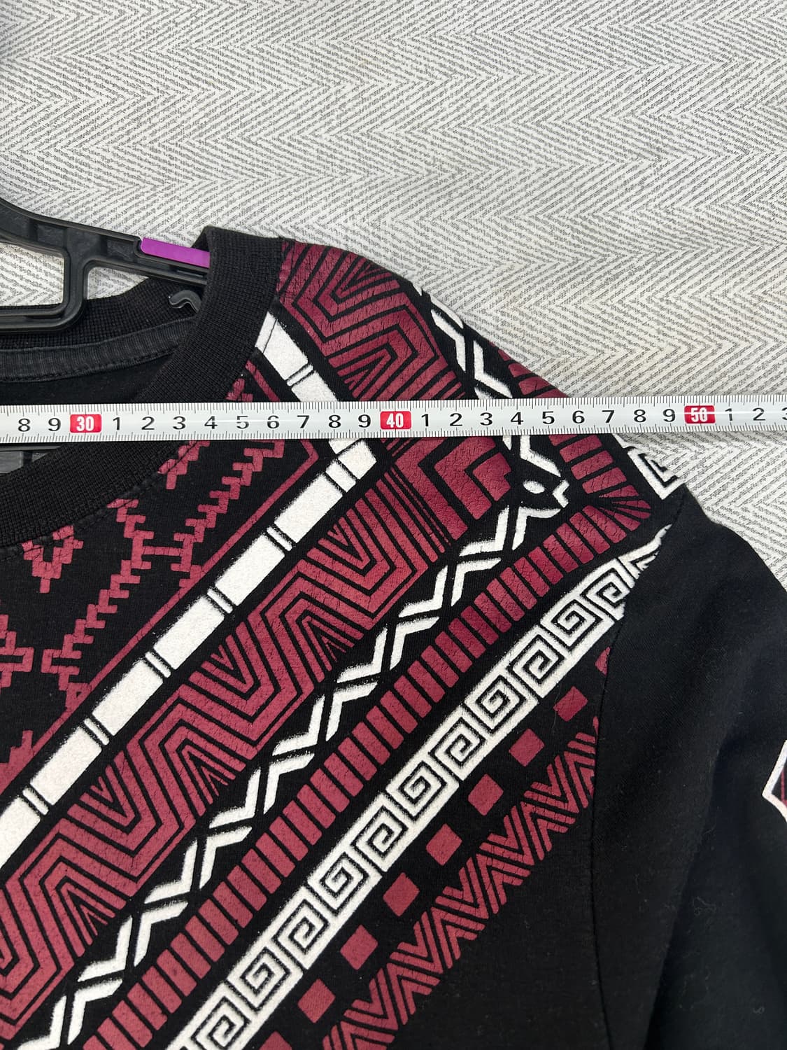 [L] 사우스폴 기하학 패턴 롱슬리브 긴팔티 남성 L 상품이미지10