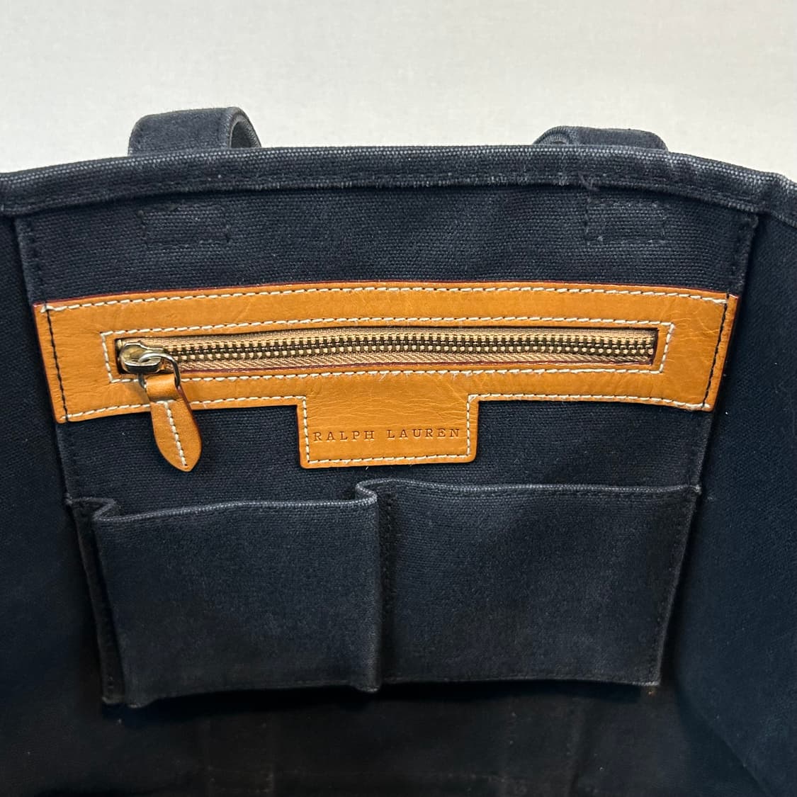 폴로 랄프로렌 빅포니 캔버스 토트백 숄더백 상품이미지8