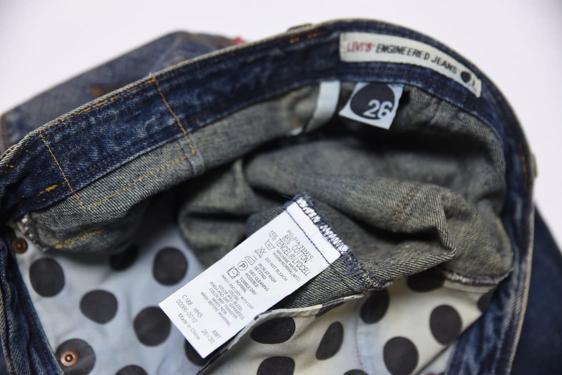 리바이스 엔지니어드 진 26 사이즈 데님 상품이미지8