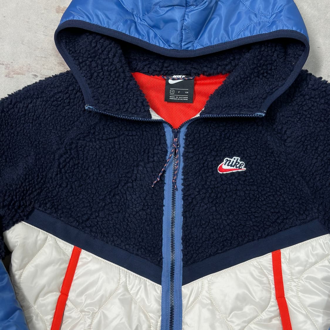 나이키 헤리티지 플리스 퀄팅 점퍼 상품이미지2