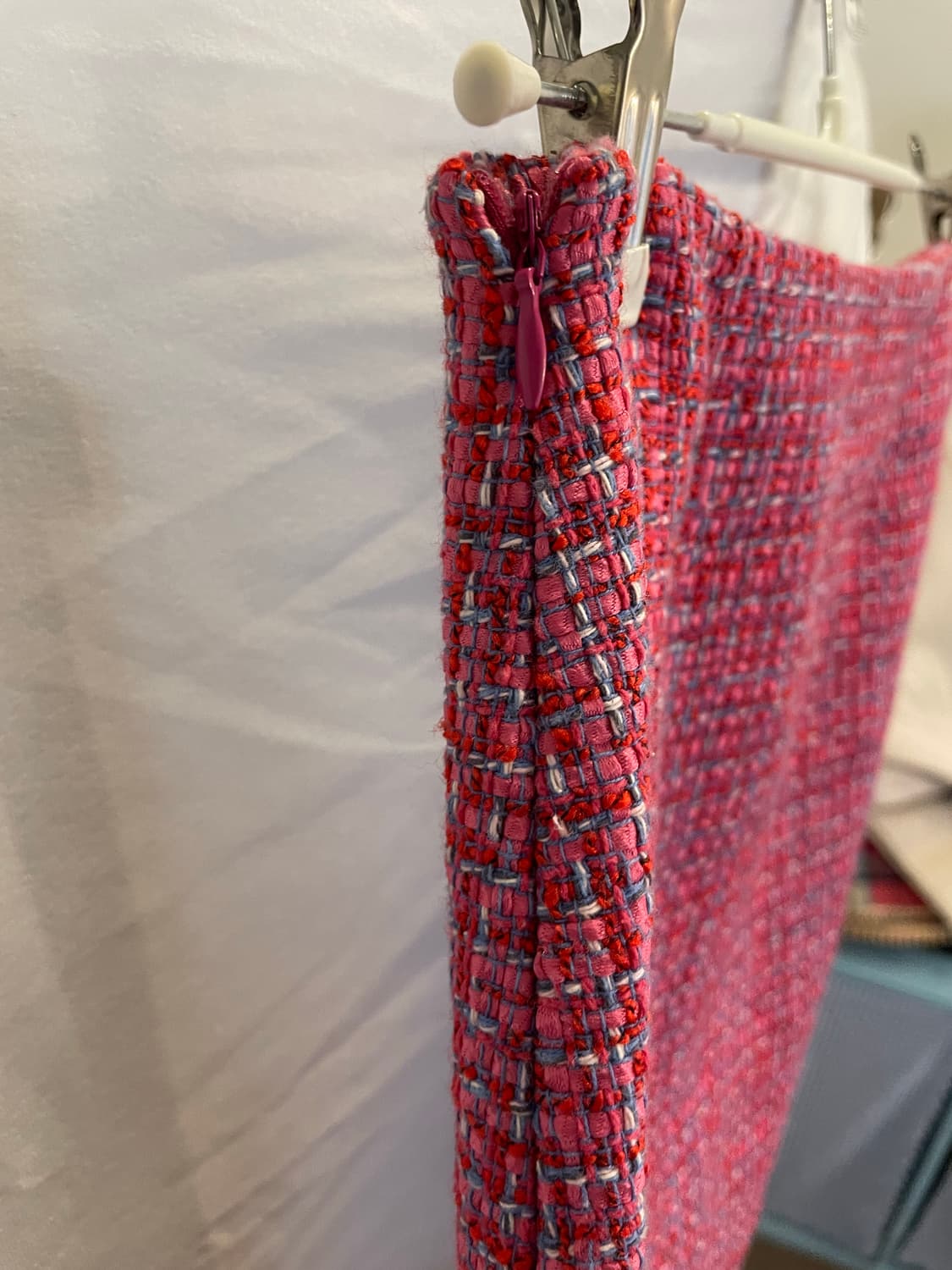 Maje 트위드 미니스커트 pink 상품이미지5