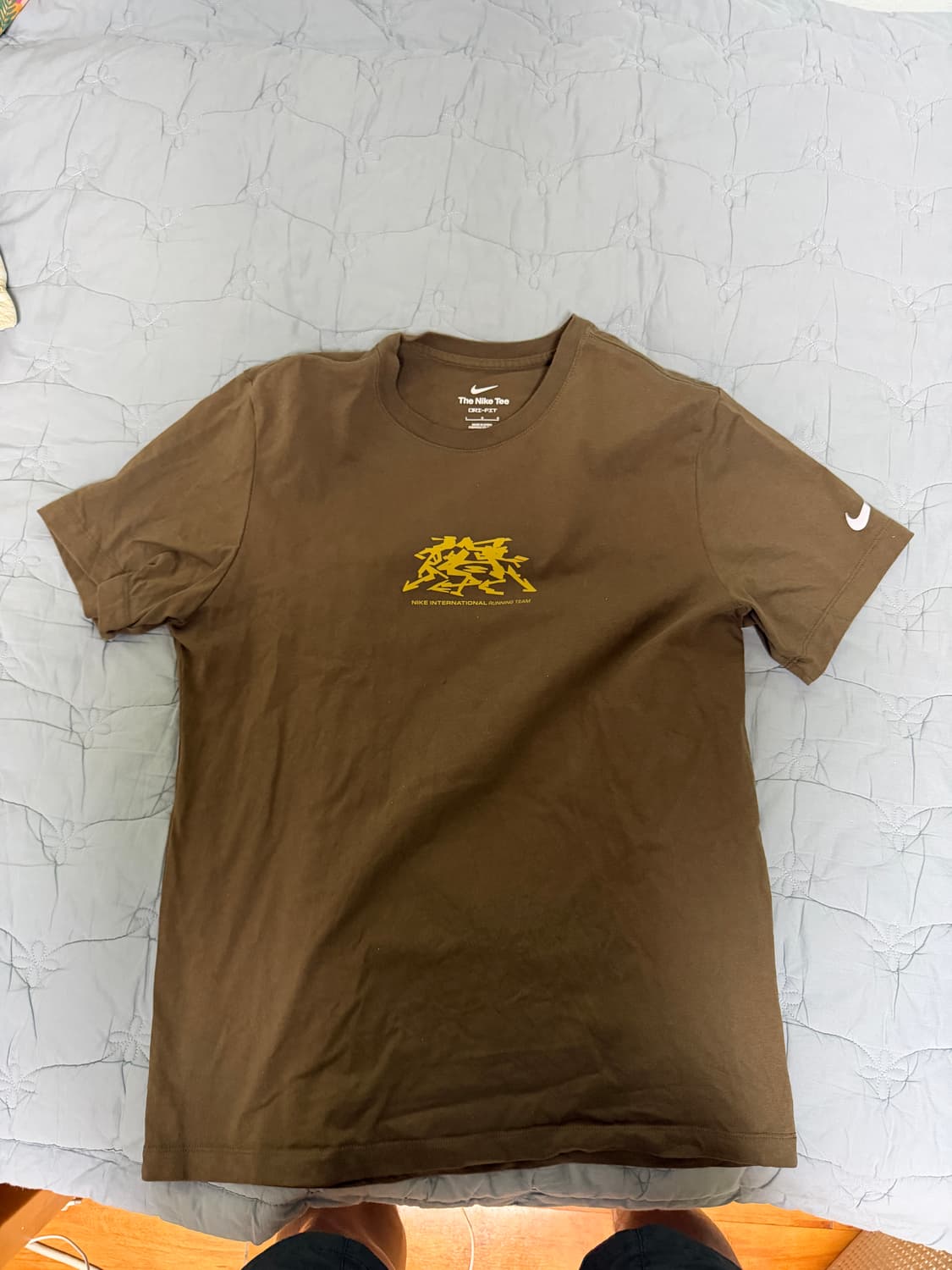 나이키 드라이핏 반팔티 L사이즈 실착1회 새상품급 판매 상품이미지2