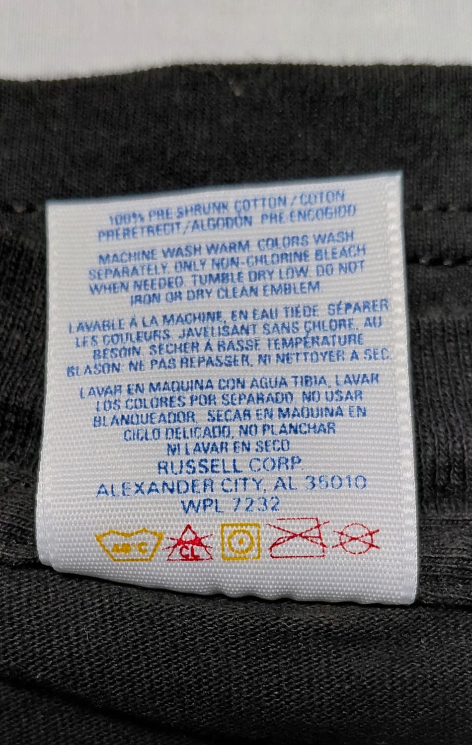 [L] 90년대 미국산 저지스 올드태그 Red Wolf 반팔티 상품이미지6