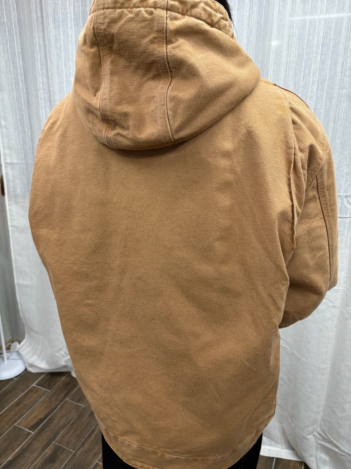 칼하트 빈티지 샌드스톤 덕 액티브 후드 자켓 상품이미지8