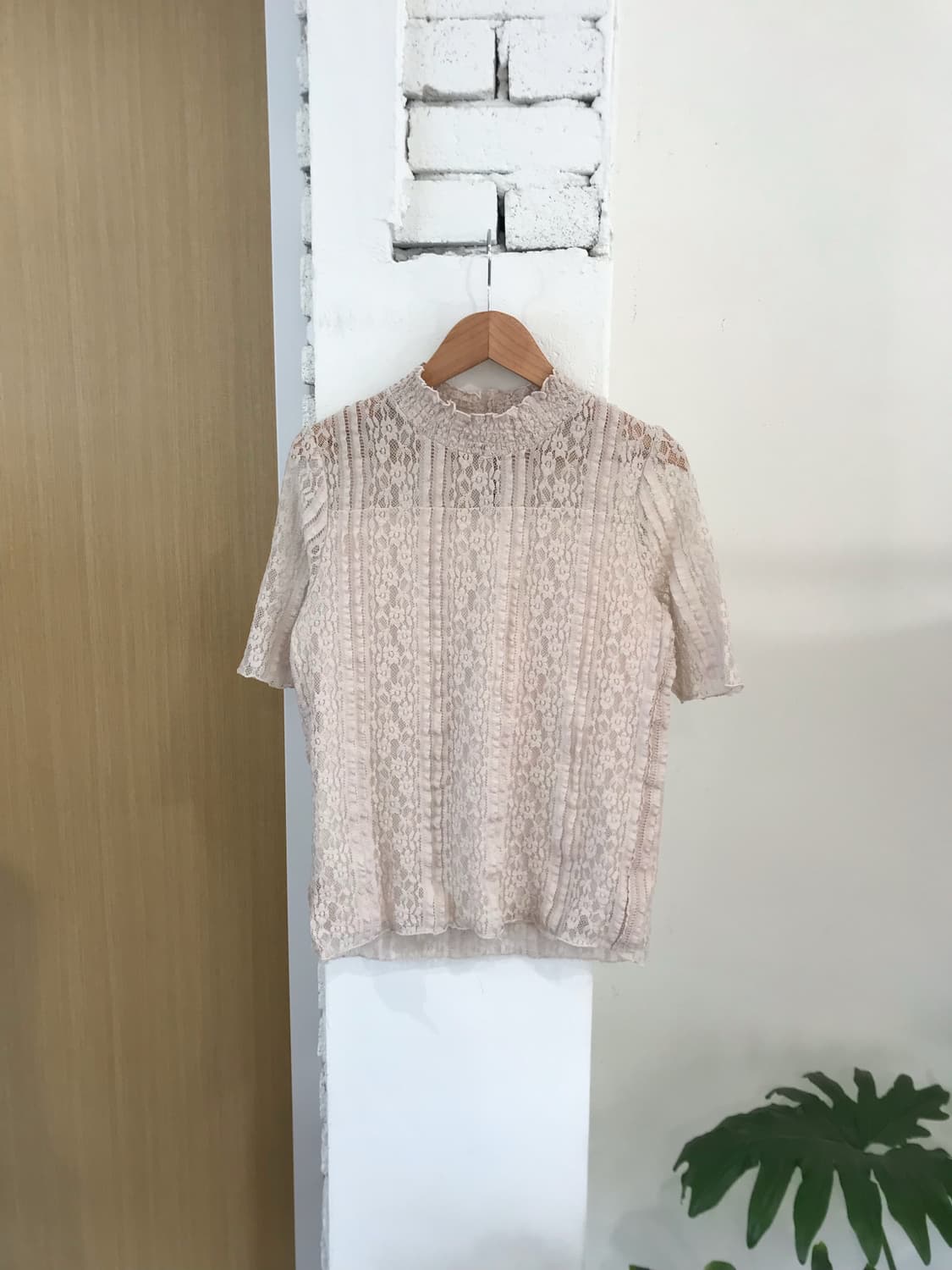 레이스 프릴 탑 상품이미지6