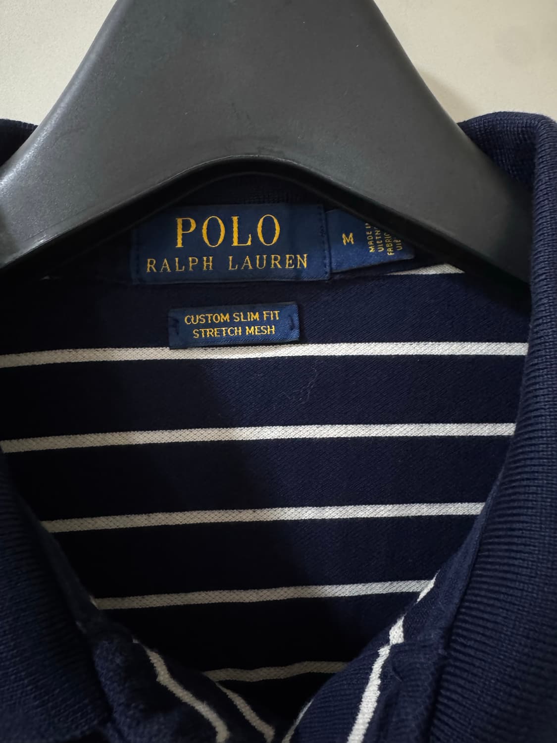 폴로 랄프로렌 스트라이프 PK 카라 반팔티  상품이미지3