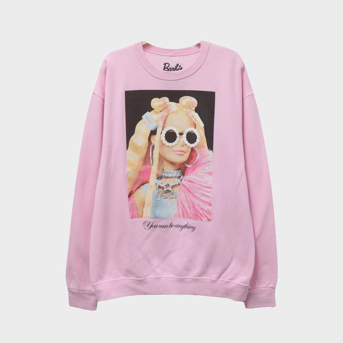 바비 딸기우유 프린팅 맨투맨 63253 상품이미지1