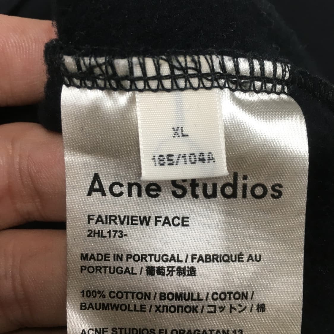 아크네스튜디오 포바 맨투맨 CC19 상품이미지4