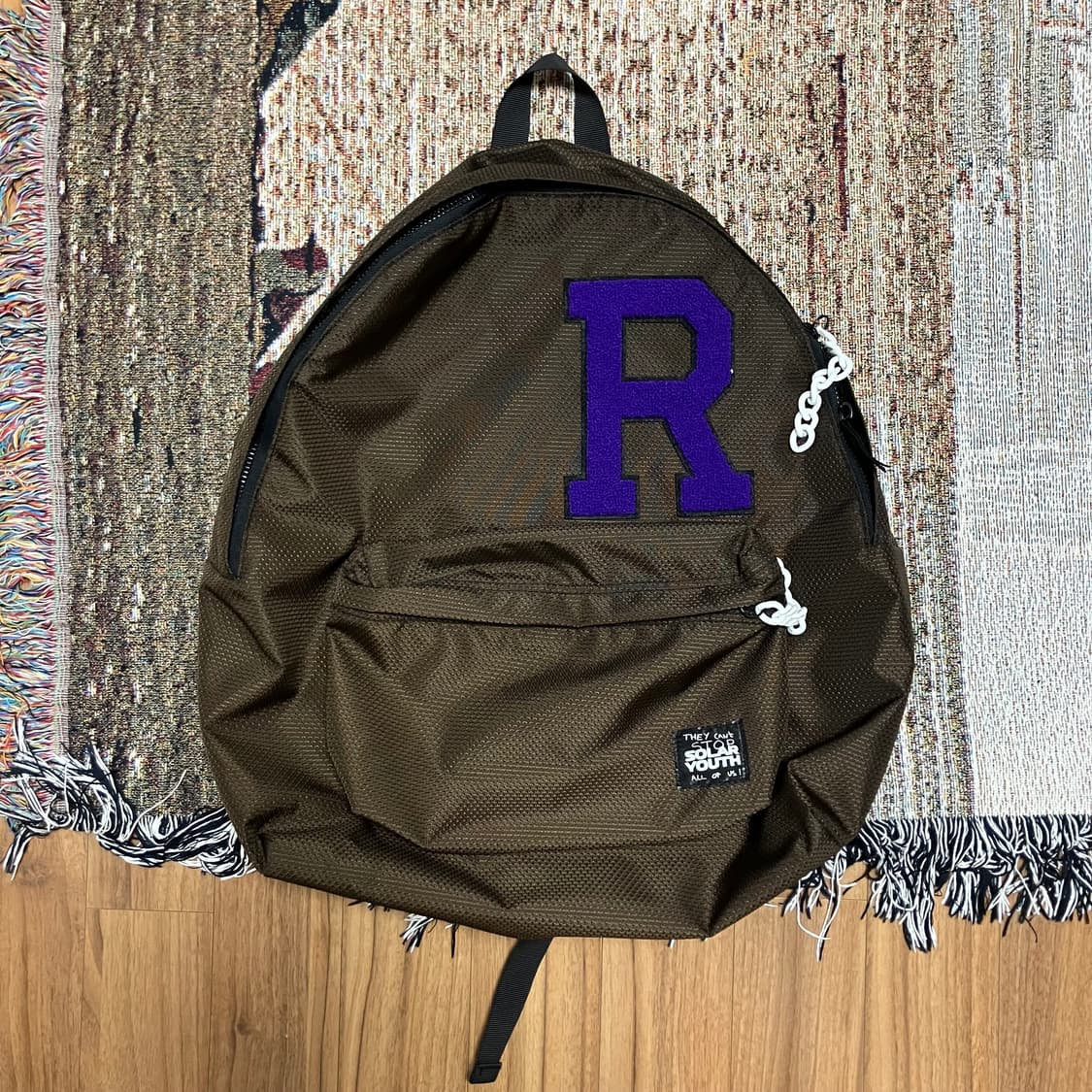 [OS] 라프시몬스 이스트팩 R로고 백팩 상품이미지1