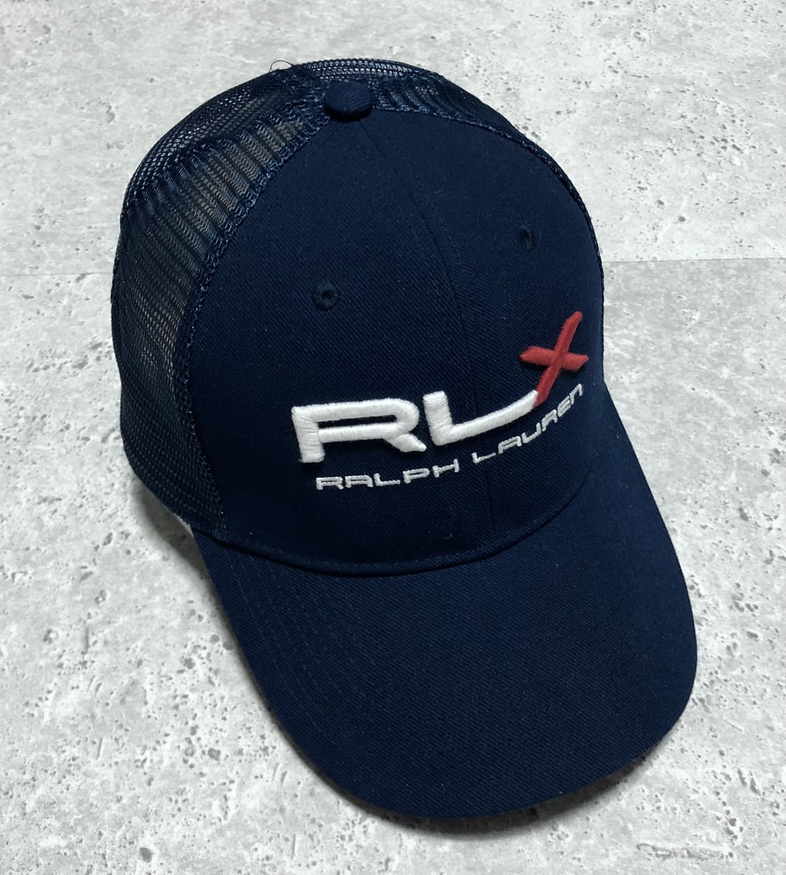 랄프로렌 RLX 메쉬캡 거의새거 모자 볼캡 네이비 상품이미지1