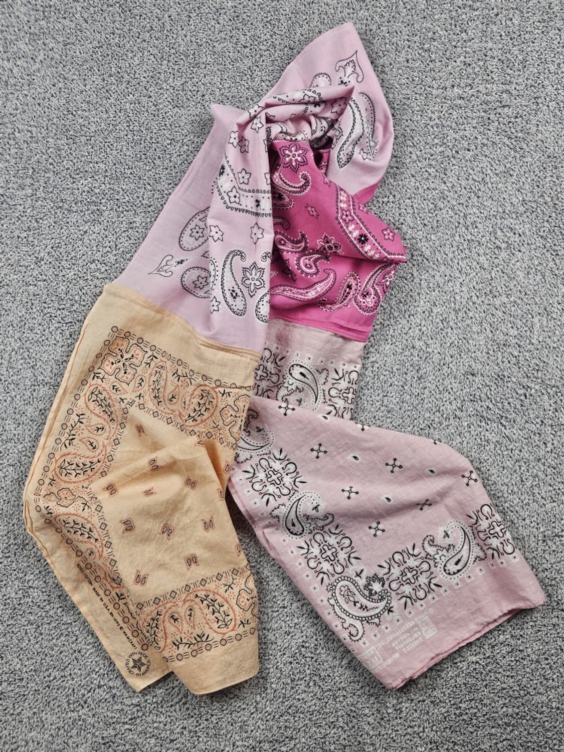 U.S.A 반다나 리워크 커스텀 스카프 머플러 / 10421 상품이미지9