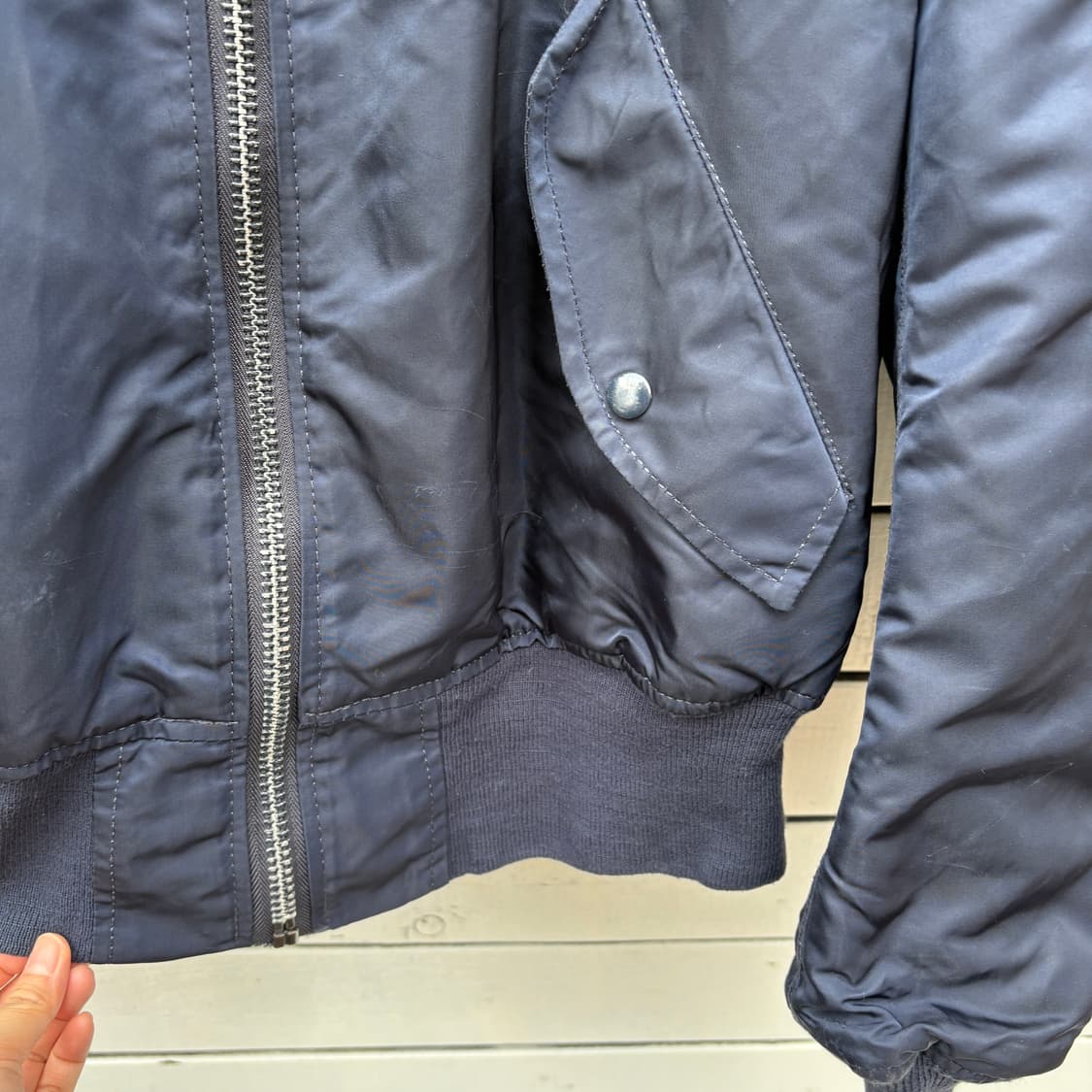 Alpha 90s 알파 made in usa ma-1 자켓 상품이미지7